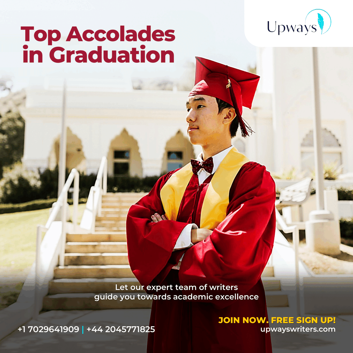 upwayswriters_'s tweet photo. Get plagiarism-free work, good grades, and top accolades in graduation 🎓 

FREE sign up for @upwayswriters_  🪶 https://t.co/etIb4y0k40

#essay #assignment #homework #academicwriting https://t.co/LRxH6aXR1T