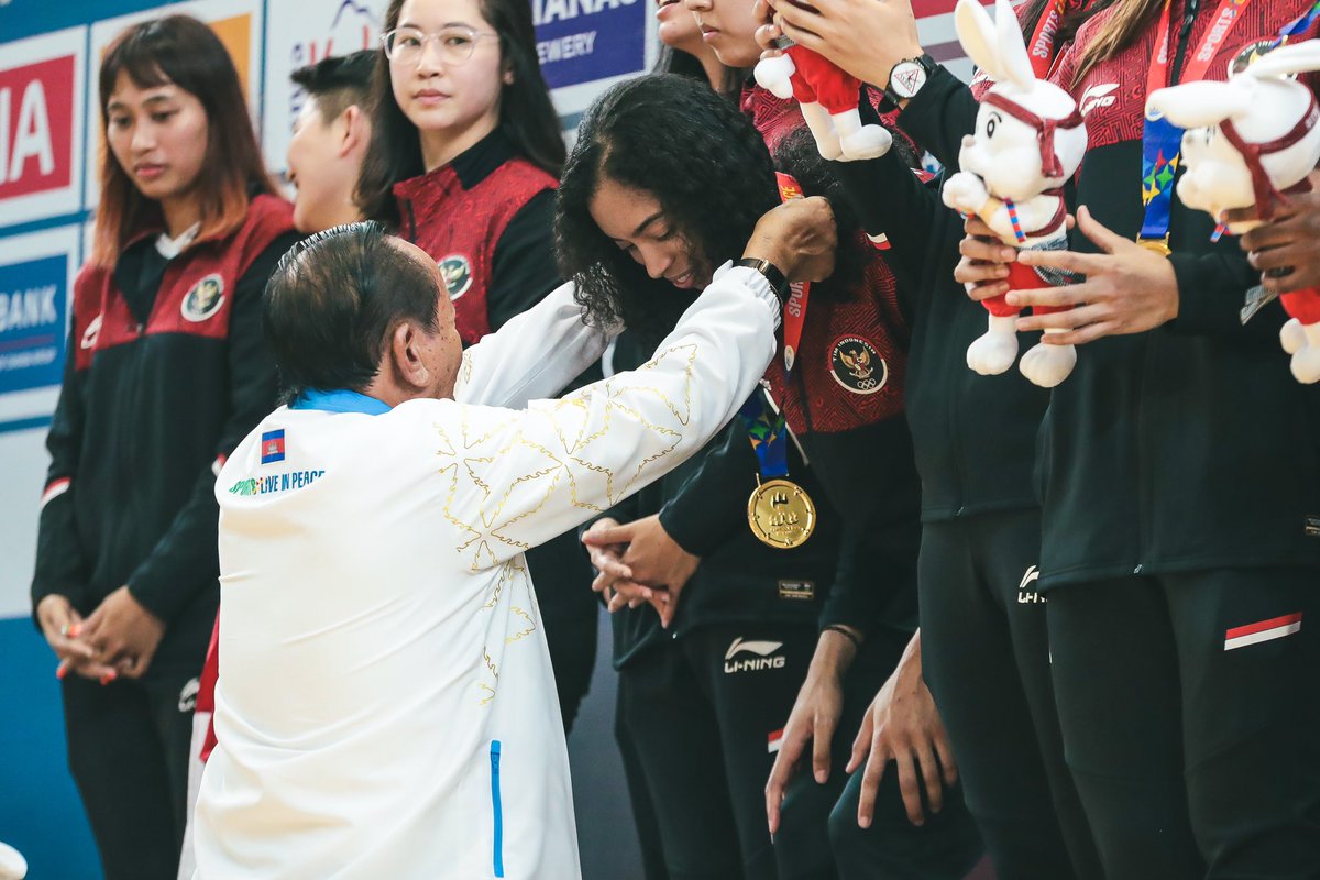 Peyton_Whitted's tweet photo. HISTORY MAKERS 🥇🏀🇮🇩
#SEAGames2023 #Indonesia https://t.co/ukkNHfHoBi