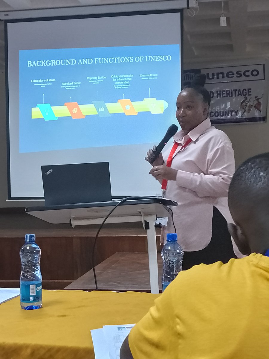 johnlin31968958's tweet photo. Happening now! Day 2 of The 5th National Youth workshop on culture And Heritage in Machakos

#5thkenyayouthworkshoponcultureheritage @OminaViola @patrick_okoyo @NjeRee1 @linusprecious @elvommoja @AzaniNgumbao @NatcomUnescoKe @UnescoYouthKe @UnescoEast @AumaObama @edgray1906 https://t.co/BF5GI7FqSH