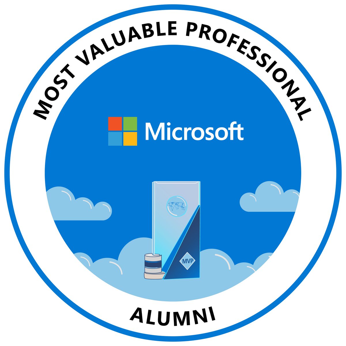 Happy to receive this beautiful #badge from @Microsoft. 

#mvpbuzz #mostvaluableprofessional #award #community #microsoft #alumni #communityleadership #technicalexpert #mvpalumni 

credly.com/badges/48ac587…