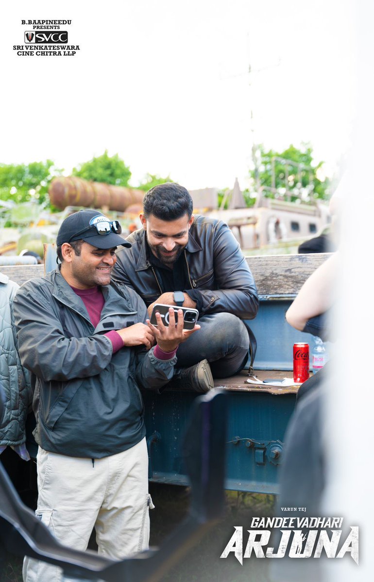 From the sets of #GandeevadhariArjuna ❤️‍🔥

The action-packed final schedule is currently underway in Budapest, Hungary with some key scenes being shot on MEGA PRINCE @IAmVarunTej 💥

More updates blasting soon 🔥

@sakshivaidya99 @PraveenSattaru @MickeyJMeyer @BvsnP @SVCCofficial