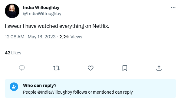 stueymaco's tweet photo. Somebody missed the news of the Harry Potter films arriving on Netflix. https://t.co/KJ0UNreP0j