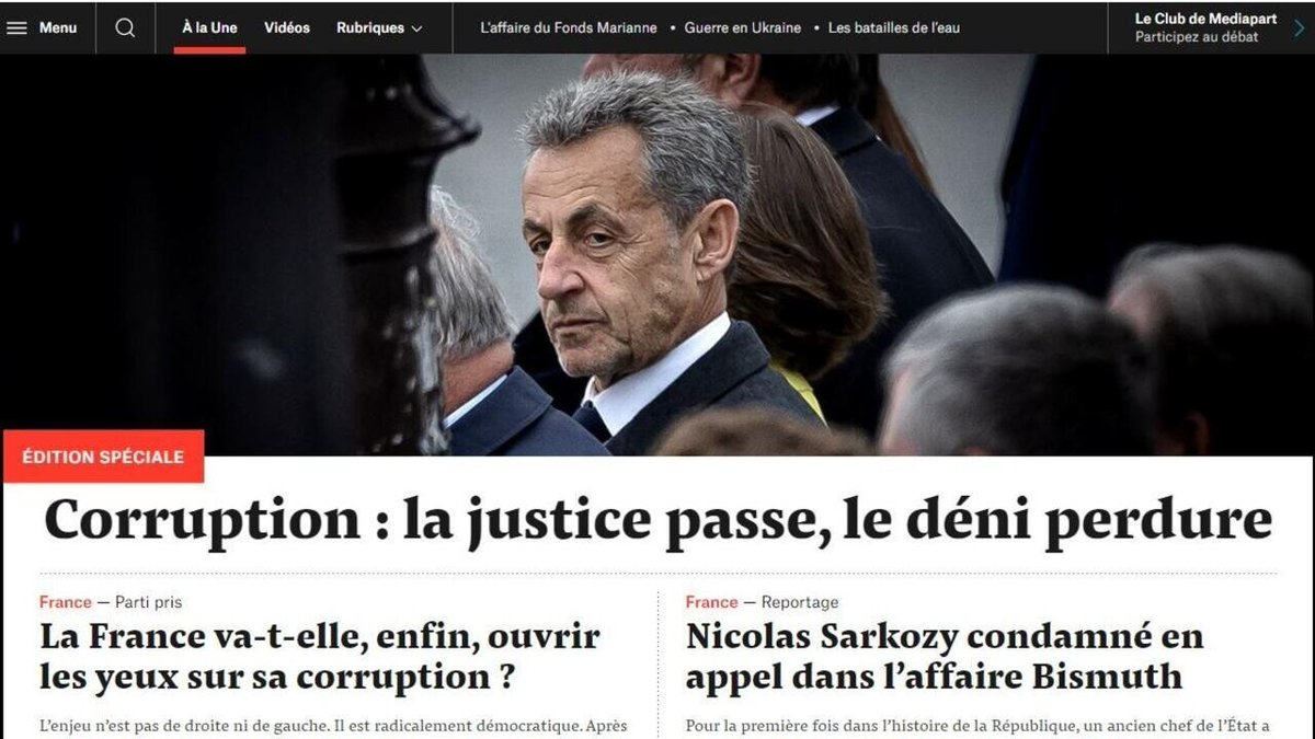 Dans la presse - Condamnation de N. Sarkozy: "La France va-t-elle enfin s'attaquer à la délinquance en col blanc?"
➡️ go.france24.com/PRC