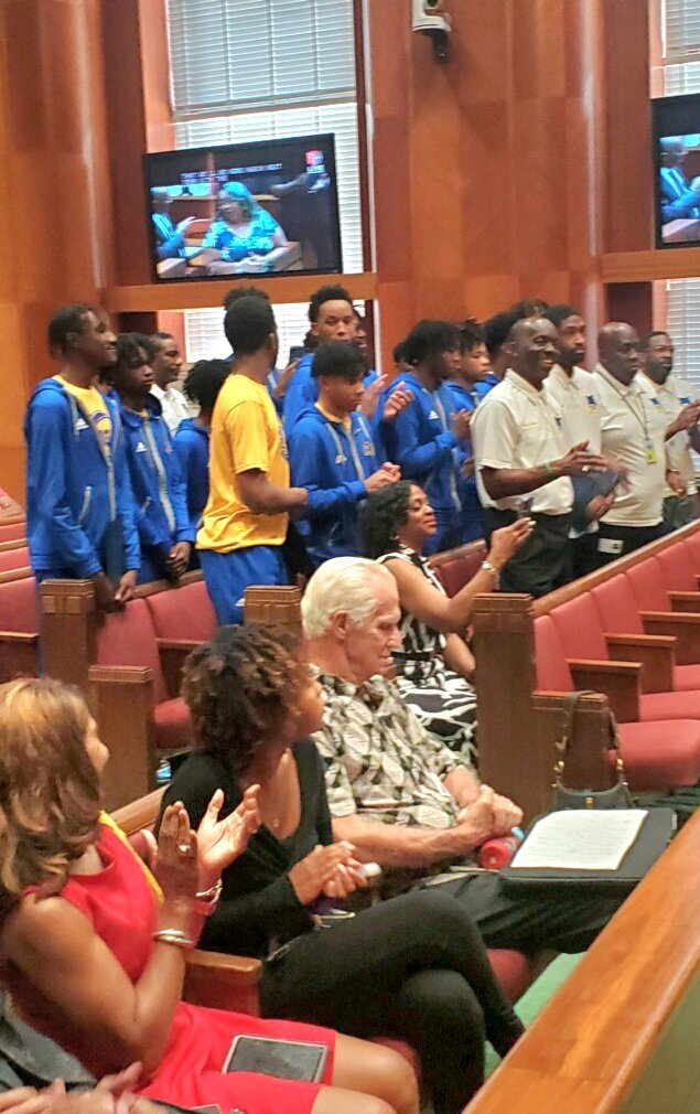 Kathy Blueford Daniels (@mzkatdan) on Twitter photo Great day of Honor & Recognition by City of Houston Mayor <a href="/SylvesterTurner/">Sylvester Turner</a>, <a href="/Councilmember/">Councilmember Kristin Gisleson Palmer</a> Mike Kubosh, for the@BTW_Houston Basketball Team (D2 Diamonds) <a href="/_cphilli2/">Dr. Carlos Phillips</a> <a href="/jpbeconsulting/">Ron Jackson</a> <a href="/AndreWalkerI/">Andre' Walker, CMAA, TAAC</a> <a href="/Ralphcooperboy3/">ralph cooper</a> <a href="/ParisEley/">elaine paris-eley</a> Great day of Honor & Recognition by City of Houston Mayor <a href="/SylvesterTurner/">Sylvester Turner</a>, <a href="/Councilmember/">Councilmember Kristin Gisleson Palmer</a> Mike Kubosh, for the@BTW_Houston Basketball Team (D2 Diamonds) <a href="/_cphilli2/">Dr. Carlos Phillips</a> <a href="/jpbeconsulting/">Ron Jackson</a> <a href="/AndreWalkerI/">Andre' Walker, CMAA, TAAC</a> <a href="/Ralphcooperboy3/">ralph cooper</a> <a href="/ParisEley/">elaine paris-eley</a>