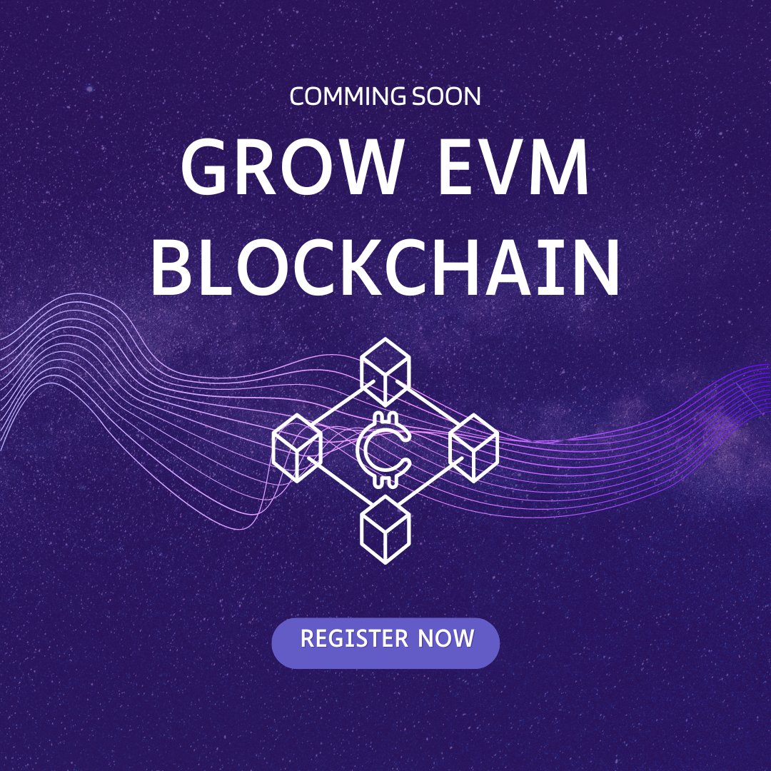 boomcoinbpt's tweet photo. 📣 Exciting news! Introducing #Grow, our new blockchain 🌐💎 Built on the EVM &amp;  (PoS), it's set to revolutionize the digital landscape. 🚀 Join us on this epic journey as we unlock infinite possibilities and reshape the future of decentralization! #Blockchain #Metaverse #Crypto https://t.co/gEXGLgbFJG