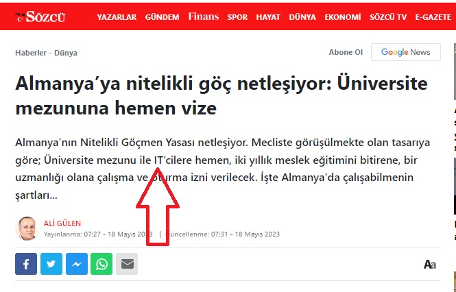 AliHasanGven1's tweet photo. Kamuda bir yazılımcı şu an 17.000 TL maaş alıyor. Çaycı işçi, 28.000 TL. Almanya yazılımcı göçü için yasa çıkarıyor.  Bilişim kariyer uzmanlığı çıkarılmalı ve devlette çalışma teşvik edilmeli. @_aliyalcin_  @MemurSenKonf @kamubilder @TurkiyeKamusen @vedatbilgn @kilicdarogluk https://t.co/yR3NefigOF