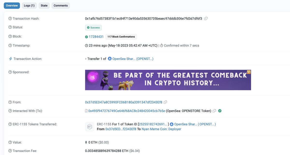 ZachXBT (@zachxbt) on Twitter photo Wow both pump and dump meme coins <a href="/Nyanmemecoin/">NYAN Meme Coin</a> <a href="/GrumpyCat_Coin/">GrumpyCat_Coin</a> were just sent cease and desist letters on-chain. Wow both pump and dump meme coins <a href="/Nyanmemecoin/">NYAN Meme Coin</a> <a href="/GrumpyCat_Coin/">GrumpyCat_Coin</a> were just sent cease and desist letters on-chain.
