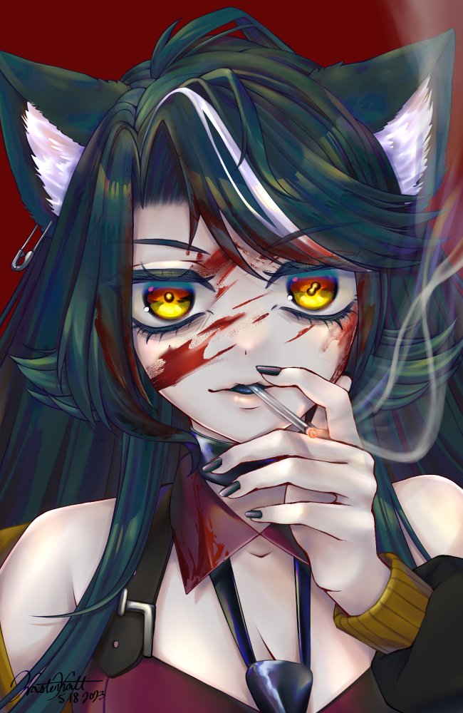 KasterKatt's tweet photo. character sheet of the new design coming soon (: https://t.co/Ldo6j79SHL