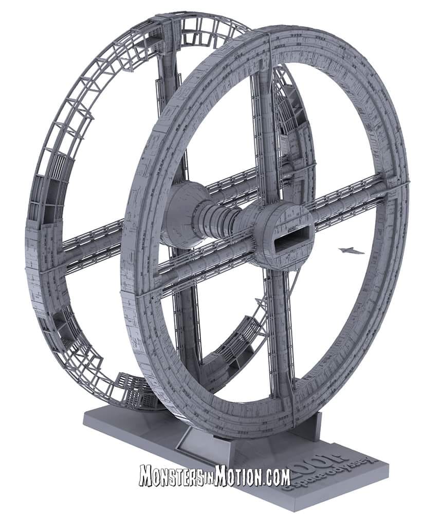 RobbieRaygun's tweet photo. More photos of the Officially Licensed
2001: A Space Odyssey Space Station V "Space Wheel" by Moebius Models.
Pre-order from @MonstersMotion (USA).
#scifi #sciencefiction #modelkit #model #movie
#2001ASpaceOdyssey #Space #plasticmodel
#MoebiusModels @TheSpaceshipper https://t.co/IH6mHNCoSU