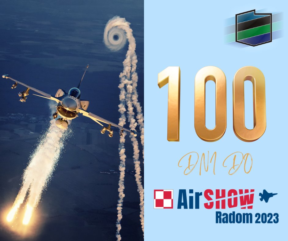 Tylko 100 dni do Międzynarodowych Pokazów Lotniczych AIR SHOW Radom!

Zapraszamy  na to niezwykłe wydarzenie:
✅26 i 27 sierpnia 2023 r. lotnisko Radom

Informacje dotyczące pokazów znajdziecie na stronie: airshow.wp.mil.pl