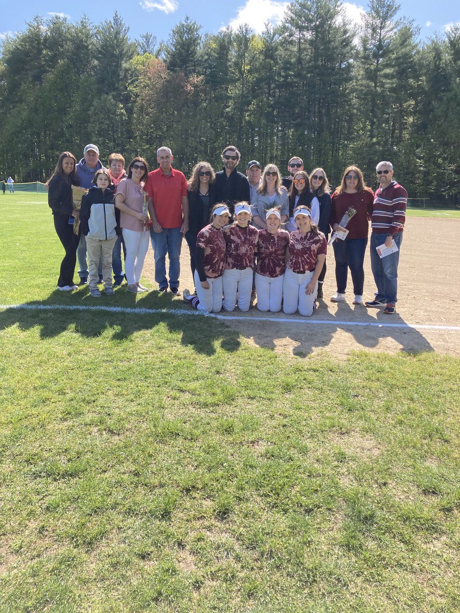 Congratulations to our senior softball players: Maddy Bradish, Jaelyn Green, Skye Merrow, Faith Cestrone ! Congrats ladies!