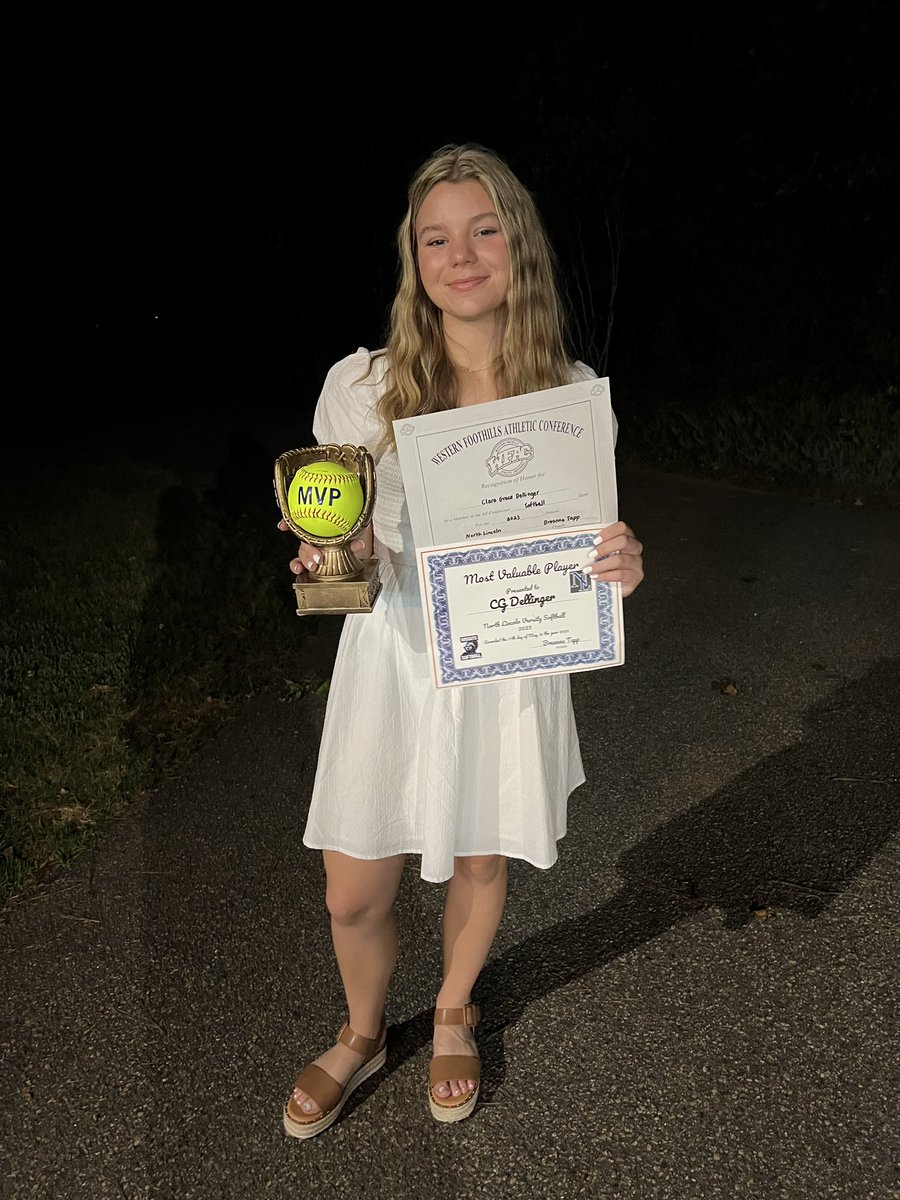 Congratulations to 2024 <a href="/AbbeySoftball/">Abbey Softball</a> commit CG Dellinger! She was named All-Conference and team MVP!  Way to go <a href="/CGDellinger2024/">CG</a>! <a href="/HussBrad/">Team North Carolina-Huss</a> <a href="/TeamNCSoftball/">Team North Carolina Softball</a>