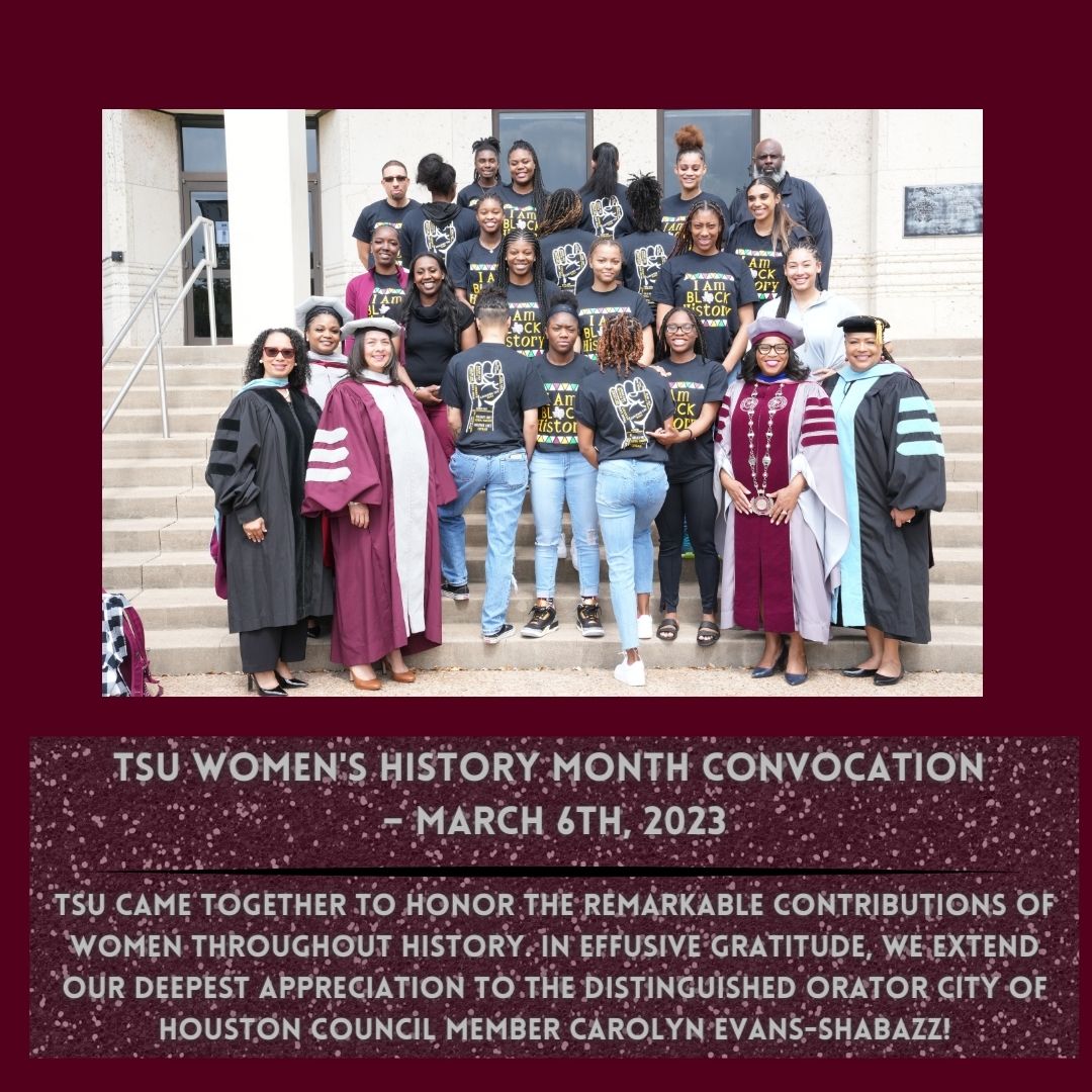PresYoung13's tweet photo. As we bid farewell to this incredible semester, we can look forward to an even more exciting future together! Join me as we revisit some highlights from our illustrious TSU community. 

#texassouthern #TexasSouthernUniversity #tsuproud #wholesomewednesday https://t.co/Gh5YUFdxib