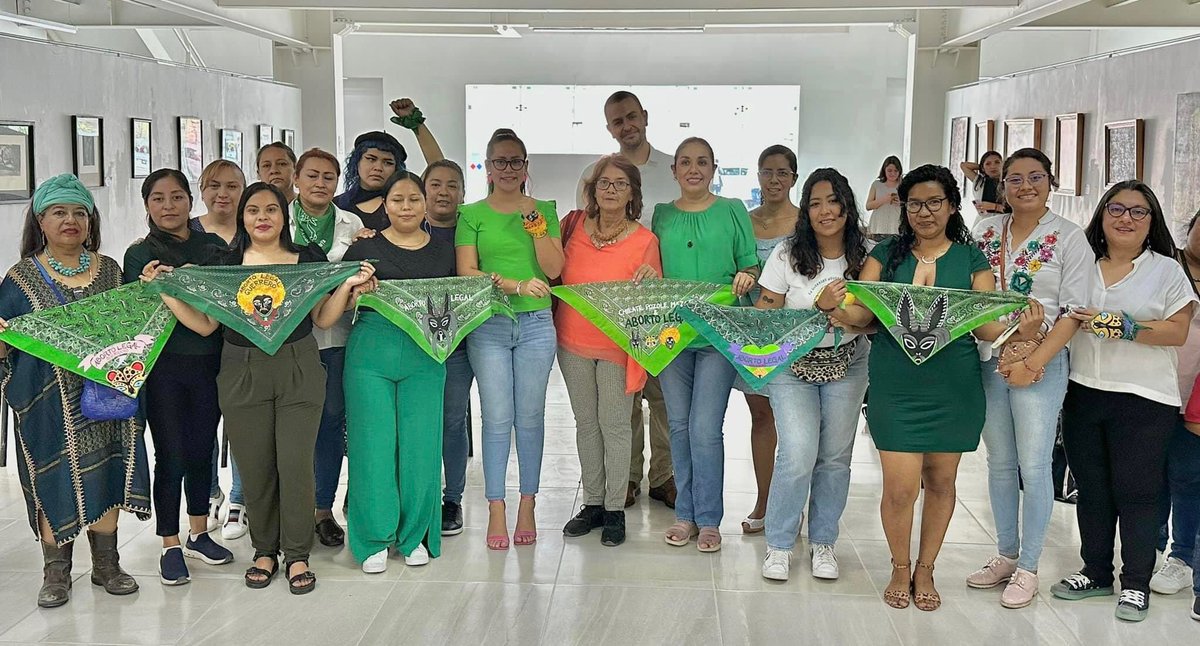 Seguimos en la causa, a un año de la despenalización del aborto como parte de la  <a href="/RedMujeresGro/">Red Guerrerense por los Derechos de las Mujeres</a> las TQM por tanta fuerza #QueSubaLaMarea