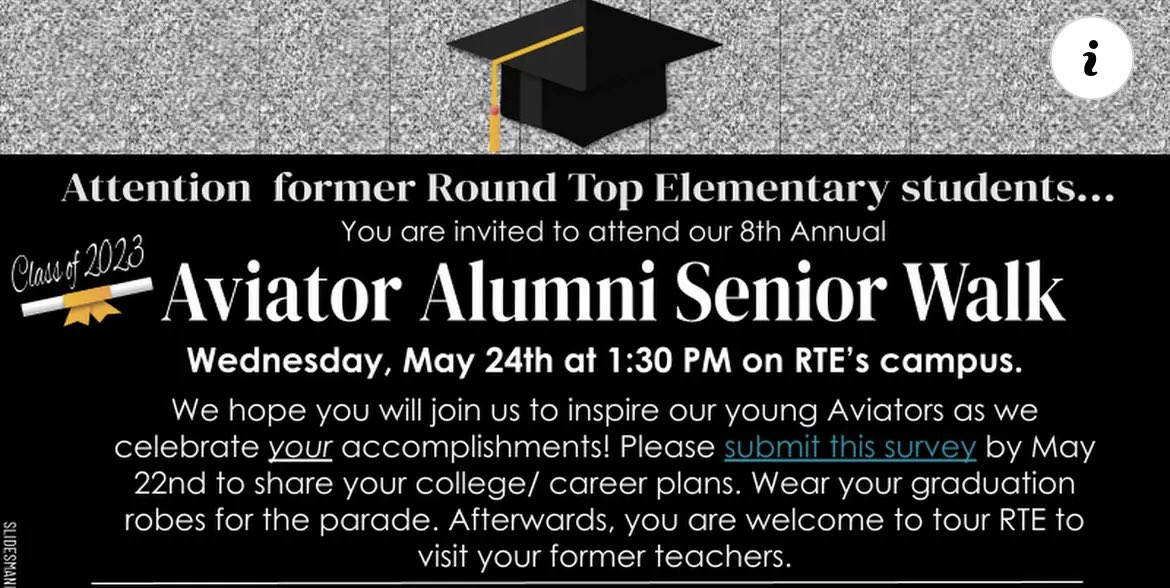 ntimmerm's tweet photo. Calling all Aviators! Looking forward to seeing former Aviators and Colleagues at this Alumni Senior Walk! 👏🏻👏🏻👏🏻 https://t.co/0iADPwiVVy