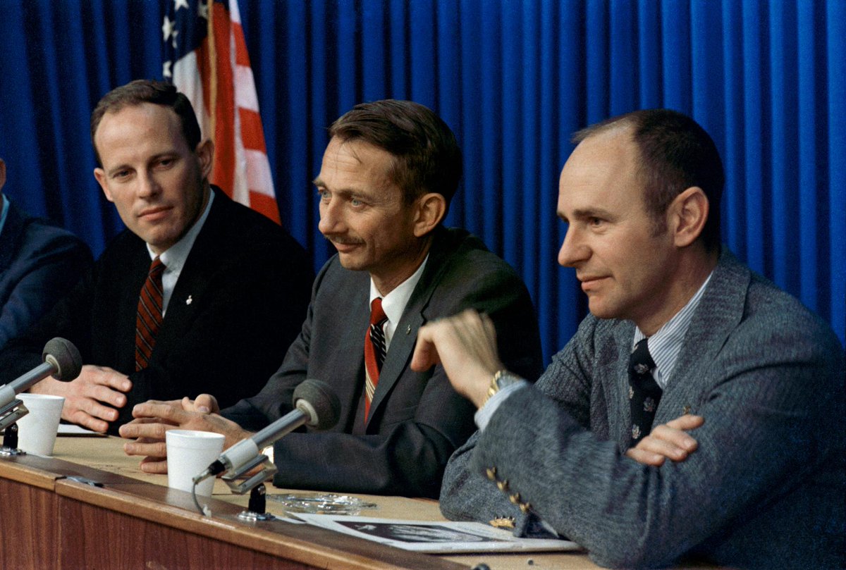 imagesNASA's tweet photo. 14 August 1972 — Press Conference - Skylab 3
––––––––––––––
S72-46699 (19 Jan. 1972) --- Prime crew members of the scheduled second Skylab m…
––––––––––––––
https://t.co/p4uc4FESIN https://t.co/dzojQYtbHP
