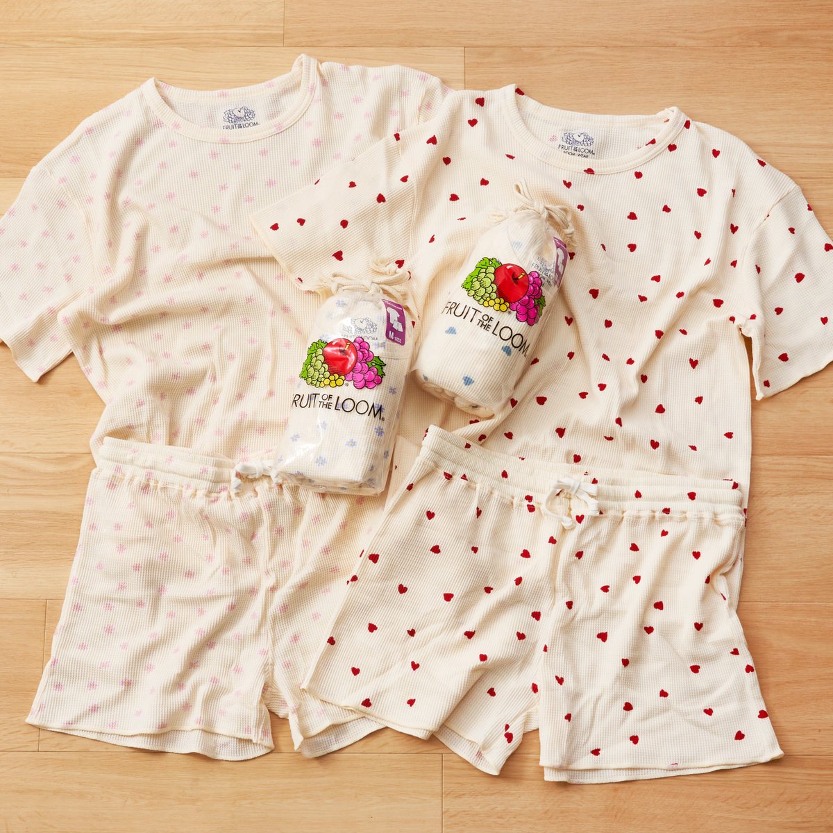 🎀『FRUIT OF THE LOOM(フルーツ オブ ザ ルーム)』から優しい色合いが