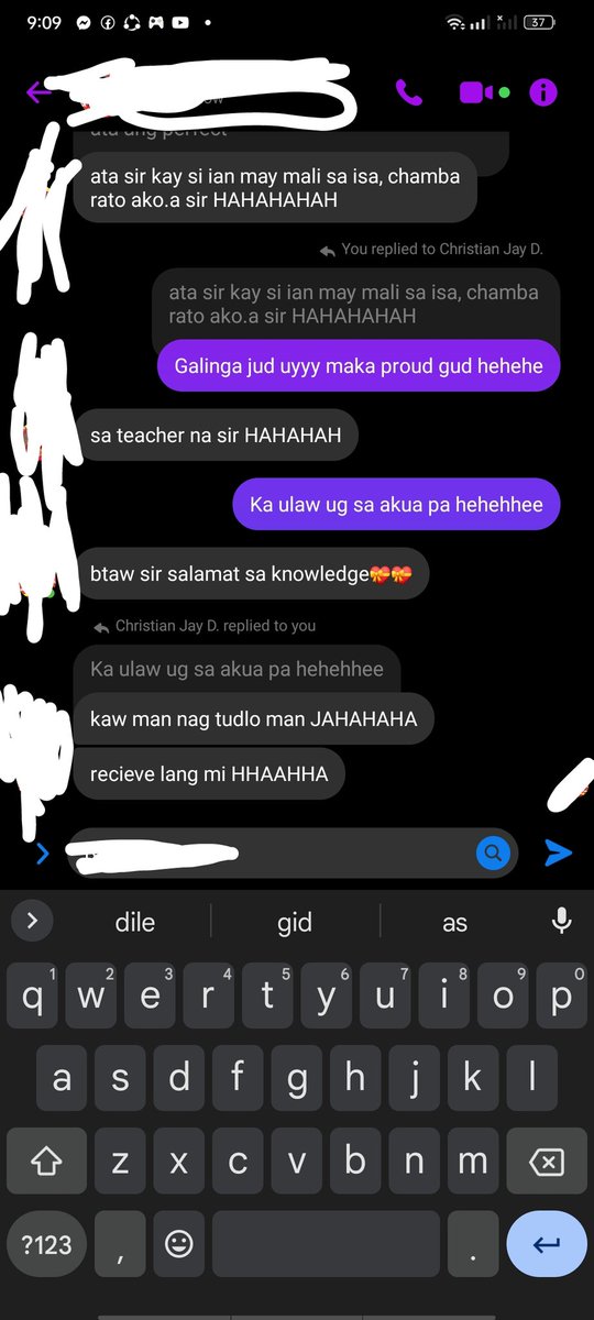 RicoErps's tweet photo. Maka flattered lang kay na appreciate ug na recognized ko sa akung student. Hope lang nga unta my passion for teaching still in heart, continued beyond in whole of my life💕🙏🫶 thank you gang🙏 https://t.co/Eo4X9vHRLN