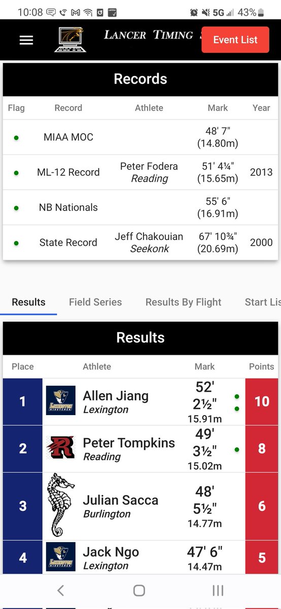 🚨MEET RECORD ALERT🚨 Allen Jiang 🥇👑🏆 makes a clear statement that he is the best Shot Putter in @Ml12Athletics History!!! #BombSquad💣 #FieldFirst