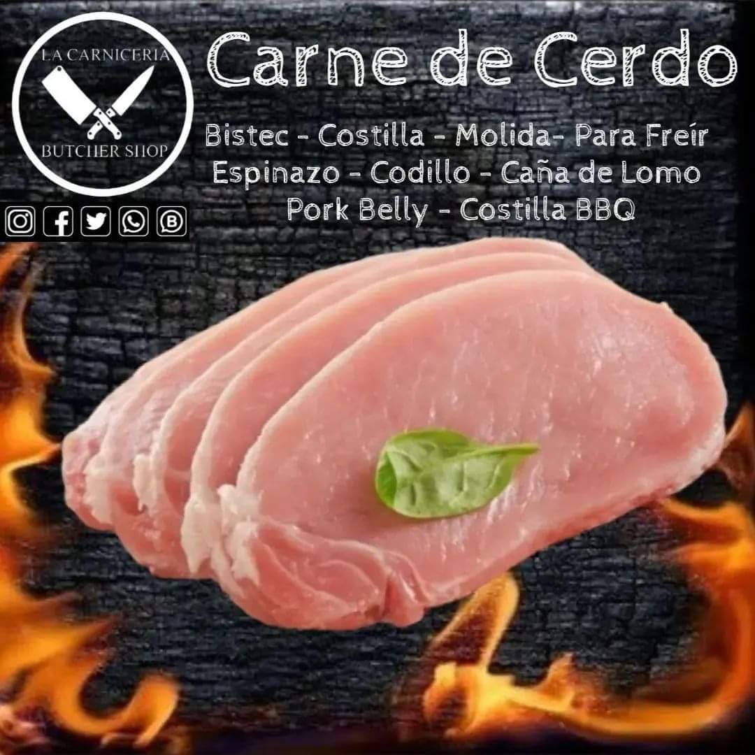 #Carne de #Cerdo

Si buscas calidad en tus #CortesFinos de carne de cerdo, visita #LaCarniceria #ButcherShop, nos ubicamos en:

📌 Calle Quebrada No. 8 Zona Centro
San Miguel de Allende, Gto.
WhatsApp wa.me/4151965088