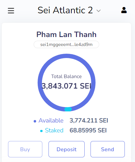#Flashdrop #SeiNetwork #testnet.
ACE làm tasks của <a href="/seinetwork/">Sei</a>, ai cần thêm $SEI testnet thì comment ví trước 17h00 hôm nay. Tối nay em sẽ chuyển mỗi ví 10 $SEI.