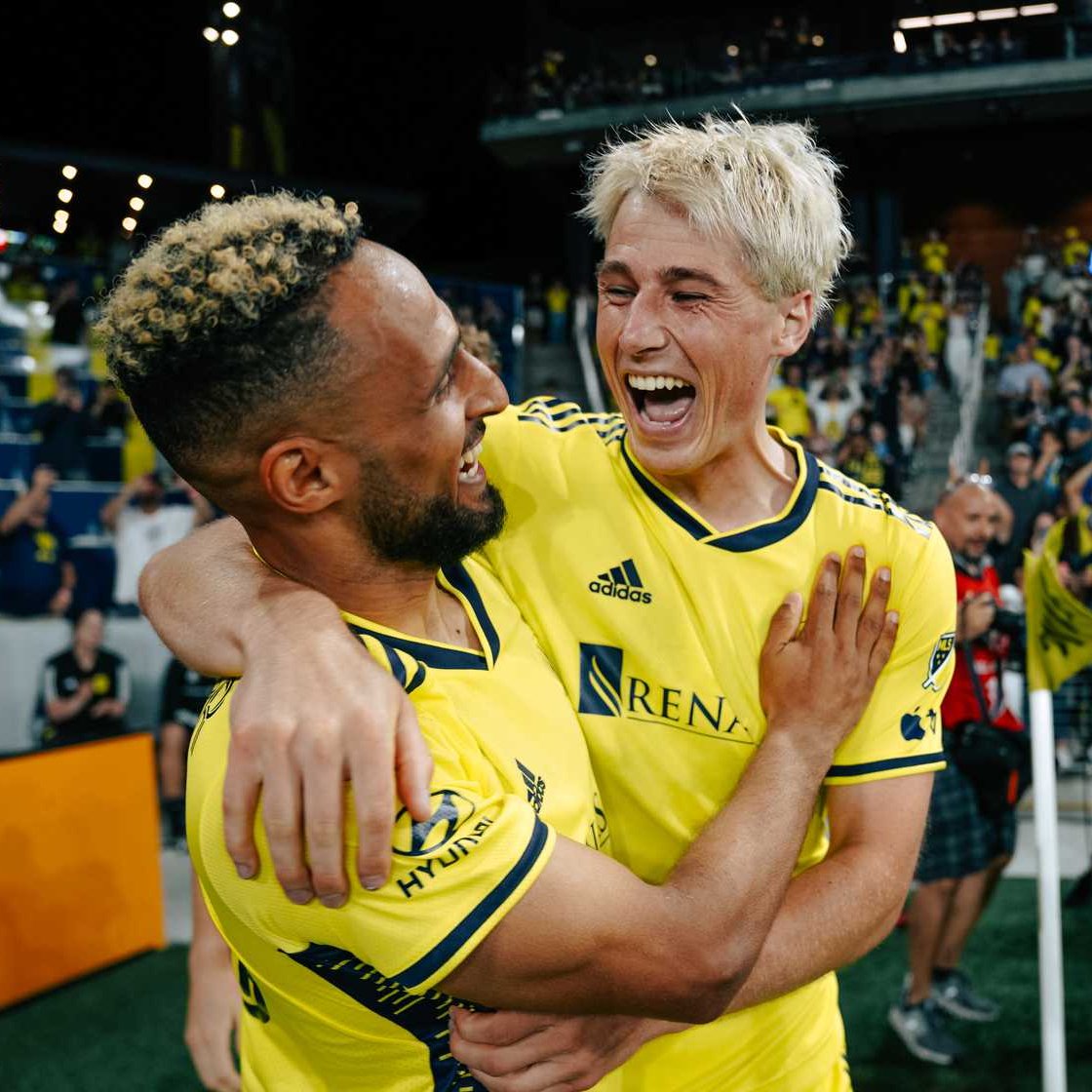 NashvilleSC's tweet photo. SERIOUSLY LOOK HOW HAPPY HE IS https://t.co/2M2YjTioDk