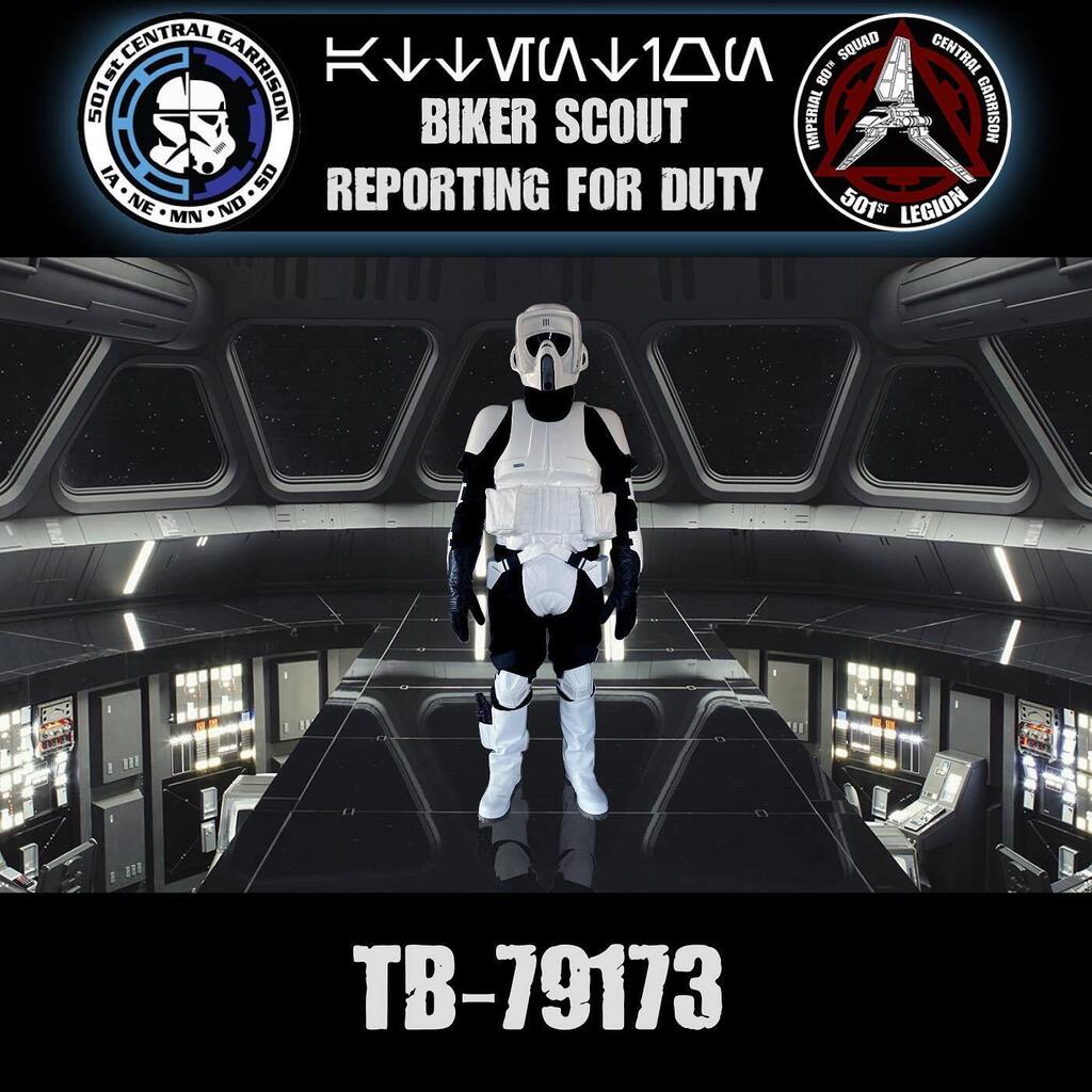 Congratulations, TB-79173!

#501st #501stlegion #badguysdoinggood #centralgarrison #imperial80thsquad #pathfinders