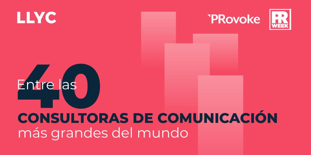 Nos situamos entre las 40 consultoras de comunicación más grandes del mundo🌍 De acuerdo con los rankings 2023 de <a href="/Provoke_News/">PRovoke Media</a> y <a href="/prweekuknews/">PRWeek UK</a> Además, una vez más somos la primera consultora de #comunicación de matriz española 🙌 Conoce más detalles aquí👉🏻ow.ly/yvIk104HhfQ