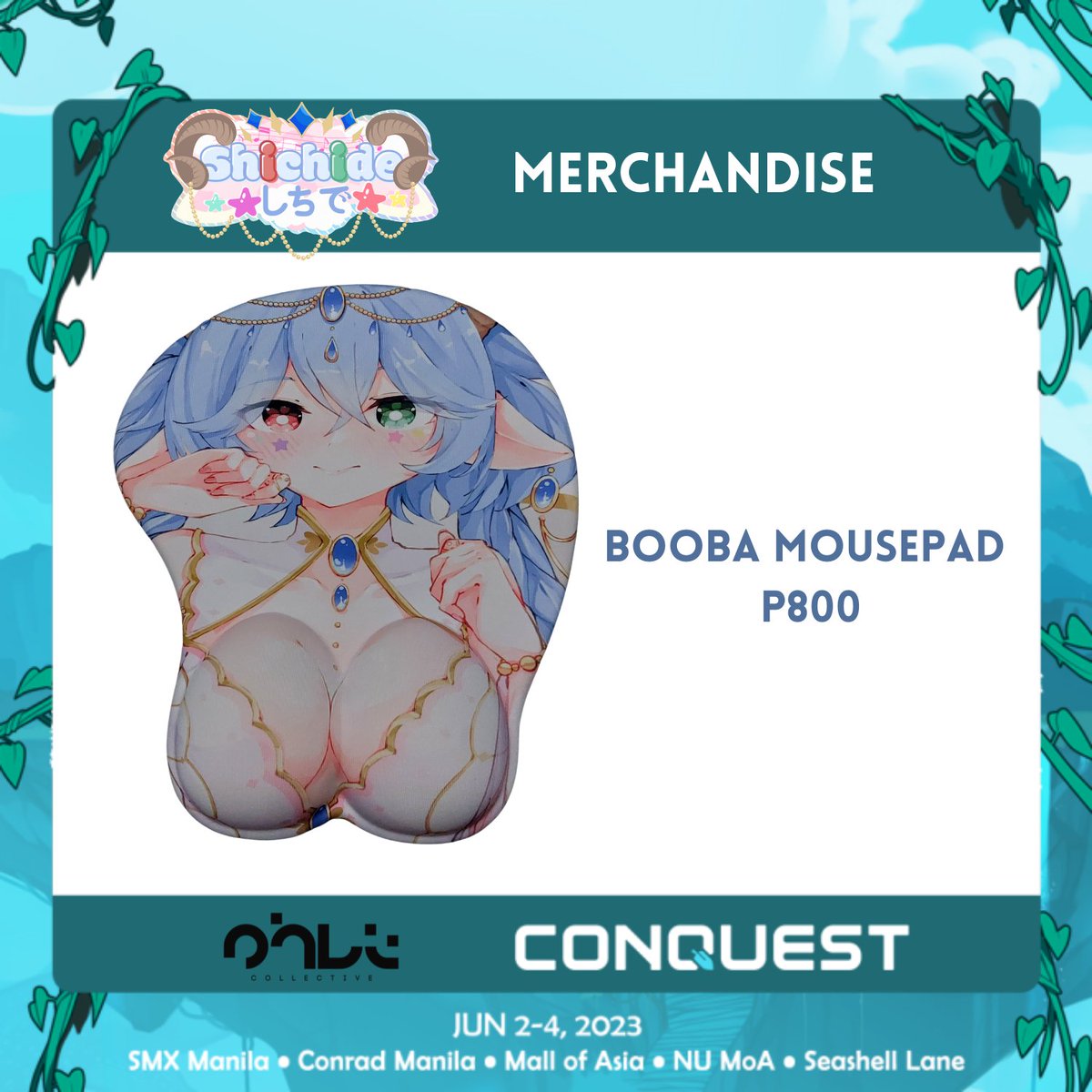 ShichideVSinger's tweet image. ⭐️💙SHICHI MERCH💙⭐️
Hello Shichimkens~! This is my #CONQuest2023 merch available at @PHVTCollective Booth O2! Limited stocks only!
I&apos;ll also be going on Day 2 so if you see me feel free to say hi~! 
I can also sign your merch if you want to ehe~ #SeeYouInTheSkies ☁️🐔