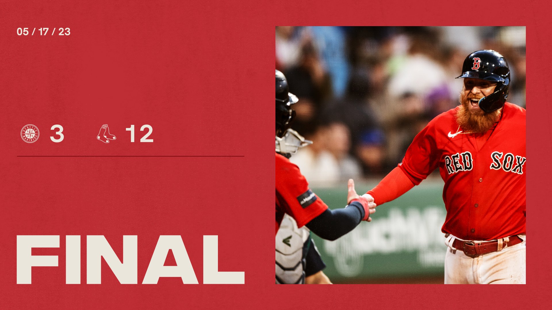 Red Sox on X: 16 hits & 12 runs get the job done! 📝    / X