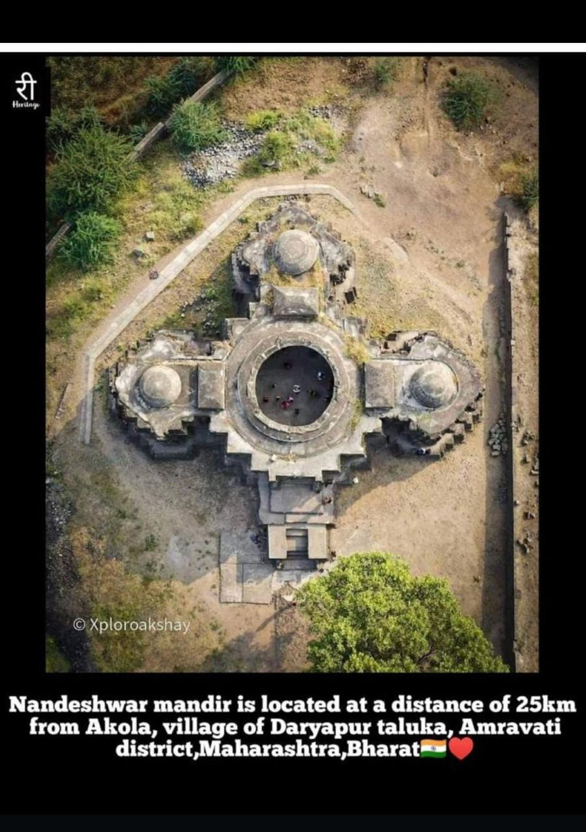 ImDrPooja's tweet photo. 🔸There is a unique temple in Lasur village, 40 kms away from AKOLA.(M.S.)
🔸This temple was built by Raja Ramachandra of the Yadavas of Devagiri around the 13th century.
🔸It is said that the temple was built overnight by the Asuras,the demon.
1/
#templesofindia
@LostTemple7 https://t.co/hWTcsI8CEt