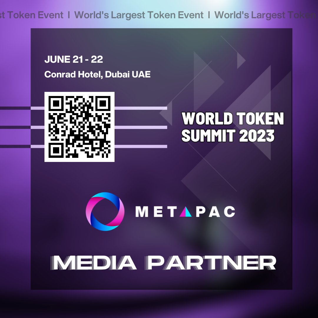 Join us for the #WorldTokenSummit2023 hosted by @VostadG, the ultimate platform bringing together the brightest minds in the crypto world. 
🗓: June 21 - 22
📍: Conrad Hotel Dubai
🔗: bit.ly/3pRh1Cf

Let's shape the future of blockchain together!
