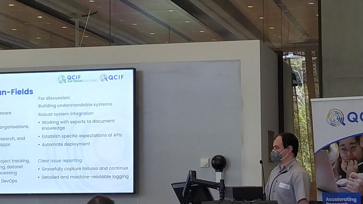 Research and business software engineer from <a href="/qcifltd/">QCIF</a> supporting external projects #Bio #greatbarrierreef #redbox #RSDF