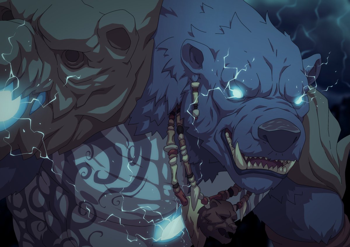 UrsineOC's tweet photo. @UnoDayStudio Congrats on the achievement 👏. 

Here is my OC Bear Strongjaw https://t.co/9edMOHPOZG