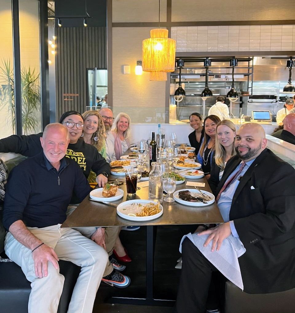 Erik Kennedy 김영남 (@erikk292mke) on Twitter photo @bridgewatermke #BreakingBread Dinner as we celebrated friendship, engagement, potential new adventures, etc.
Thanks again <a href="/djmmke/">David Marcus</a> and company for the hospitality. <a href="/nicolegulatz/">Nicole Gulatz</a> <a href="/seanrlowe/">Sean Lowe</a> <a href="/ScullyGarrison/">Tami Garrison</a> <a href="/teniafisher/">teefish</a> #mkefamily #VisitMKE @bridgewatermke #BreakingBread Dinner as we celebrated friendship, engagement, potential new adventures, etc.
Thanks again <a href="/djmmke/">David Marcus</a> and company for the hospitality. <a href="/nicolegulatz/">Nicole Gulatz</a> <a href="/seanrlowe/">Sean Lowe</a> <a href="/ScullyGarrison/">Tami Garrison</a> <a href="/teniafisher/">teefish</a> #mkefamily #VisitMKE