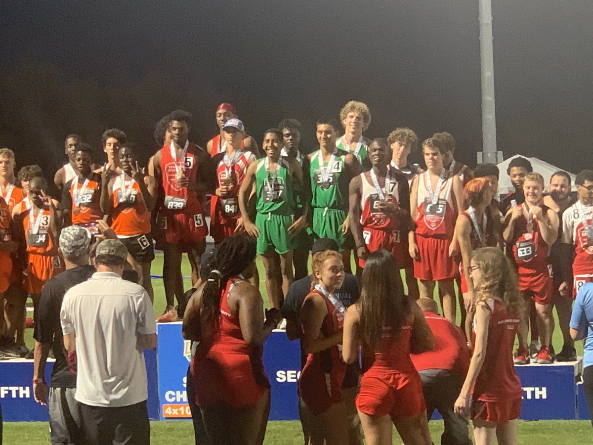 Boys Unified Track team are the FHSAA State Champion Runner-Ups in both the 4x1 and 4x4 relays!!!