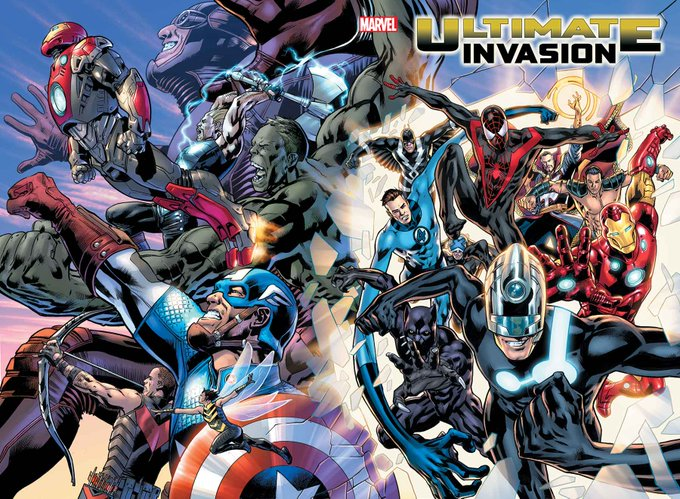 UnComicMas's tweet image. #ULTIMATEINVASION la nueva saga de 4 entregas de #JonathanHickman y @THEBRYANHITCH que sale a la venta el 14 de junio por @Marvel y aquí puedes disfrutar de un impactante trailer del comic

uncomicmas.blogspot.com/2023/05/traile…

#marvelcomics #avengersilluminati #ultimateuniverse