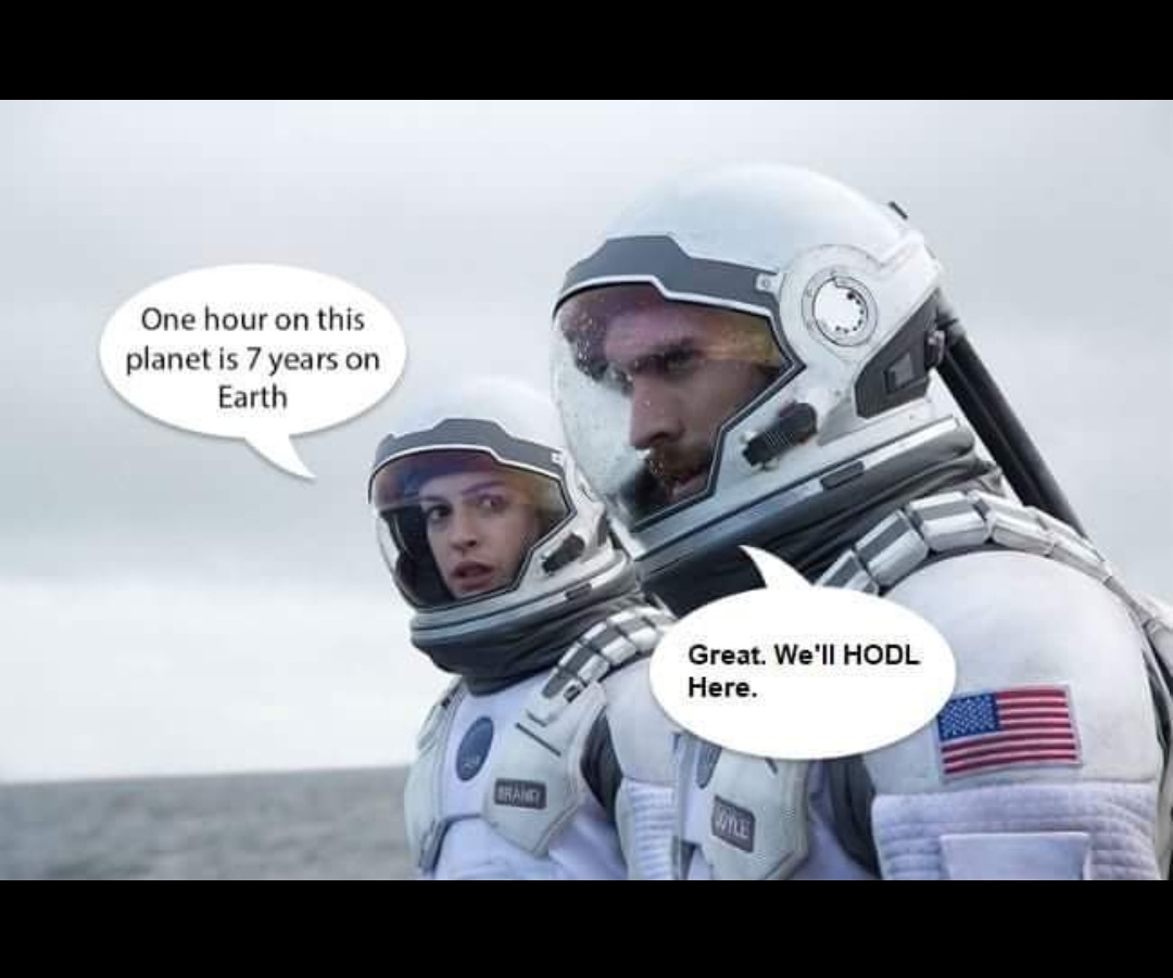CoinMarketCap's tweet photo. Which planet is this again? 
#HODL
#ThemCryptoFeels https://t.co/h63UniPIh4