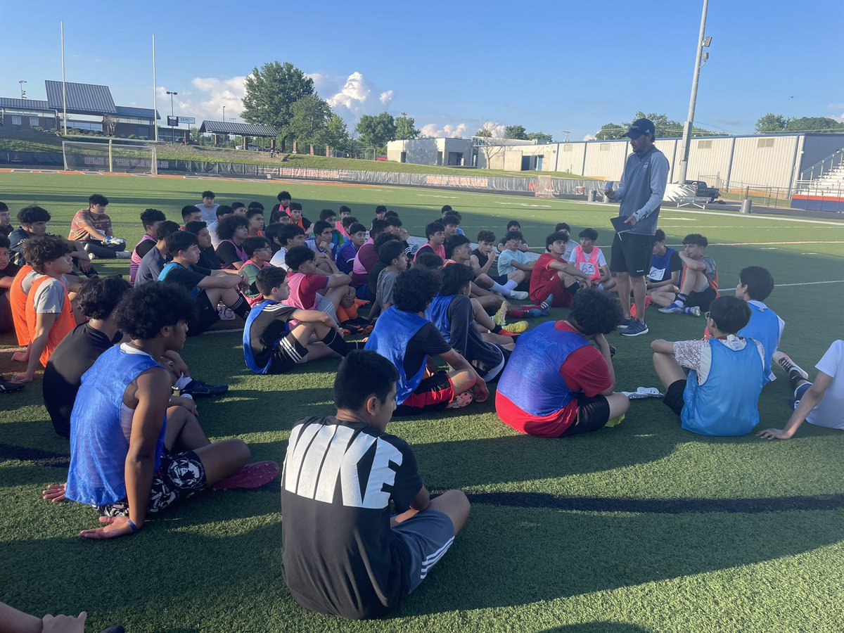 120 players later and we have completed our off season tryouts. Thank you Sporting DOC for coming to speak with the group about options to continue to play even if they did not make  our team. @sporting_arkansas <a href="/coachmarksberry/">Candice Marksberry</a> #onepurpose