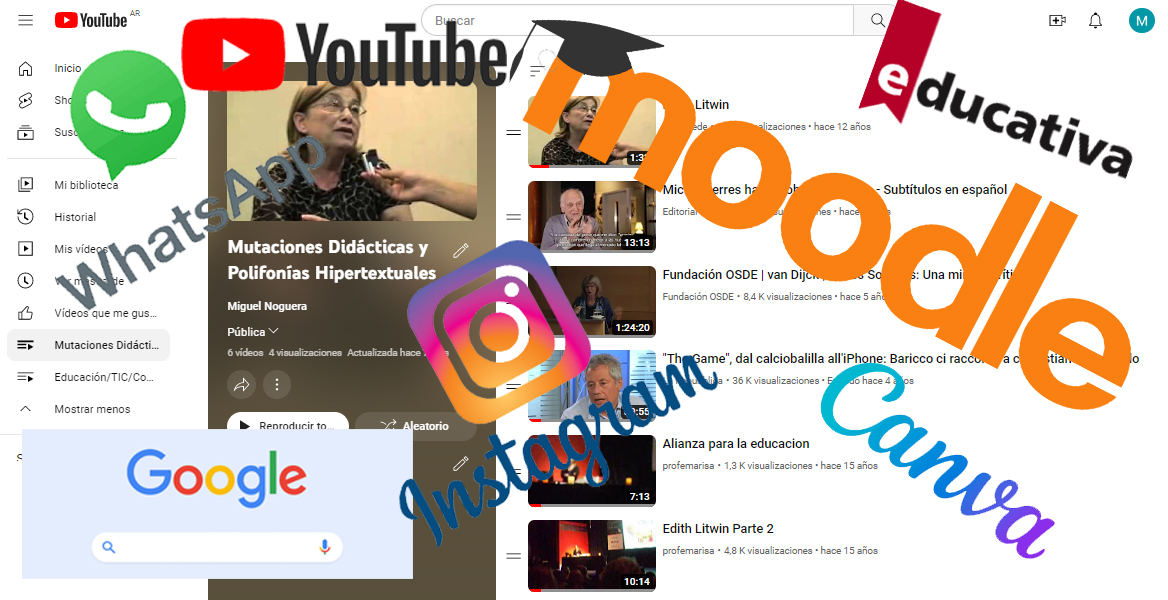 TeKovee's tweet photo. #ElDesafioesDidáctico #TenderPuentesconTIC
En pandemia, maximicé el uso de ambientes virtuales de aprendizaje (EVA), redes sociales y recursos educativos digitales, sobre todo vídeos de YouTube; aún los utilizo en clases @mirkap #mutacionesdidacticas https://t.co/QrQEGW0bnh