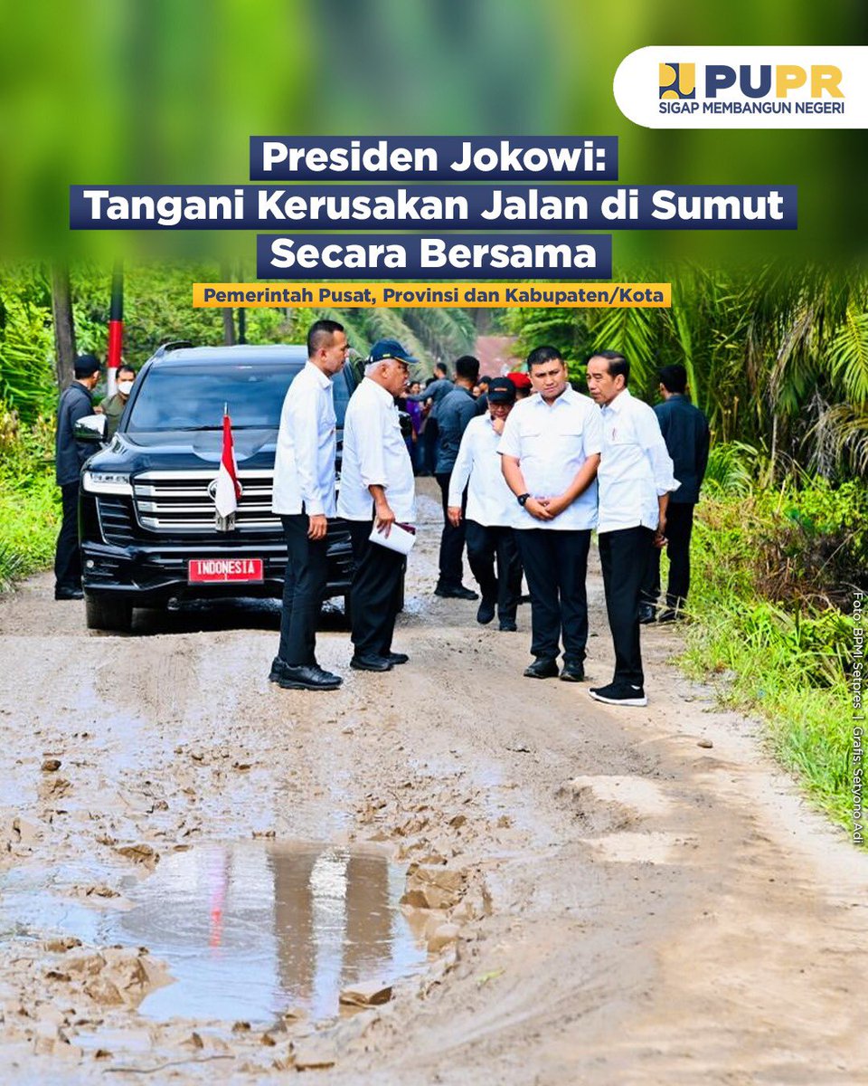 Pemerintah pusat akan segera memperbaiki infrastruktur jalan yang rusak di Sumatera Utara mulai Juli 2023. 

#SigapMembangunNegeri