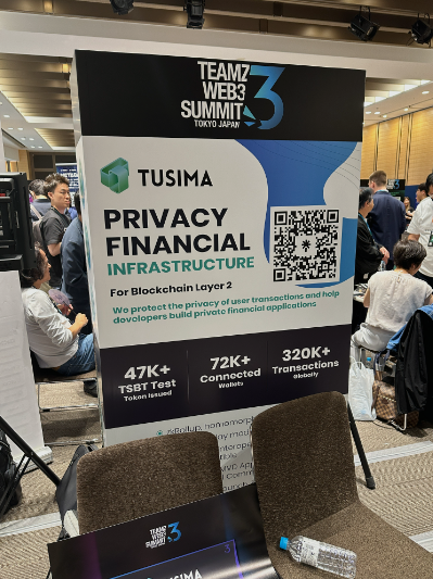LilinTunggal's tweet photo. Nice project Tusima, i think tusima can be good blockchain L2 in the futures, keep hard work team. @TusimaNetwork @teamz_inc #TokyoWeb3SummitConference #Tusima https://t.co/wdBYnjklou