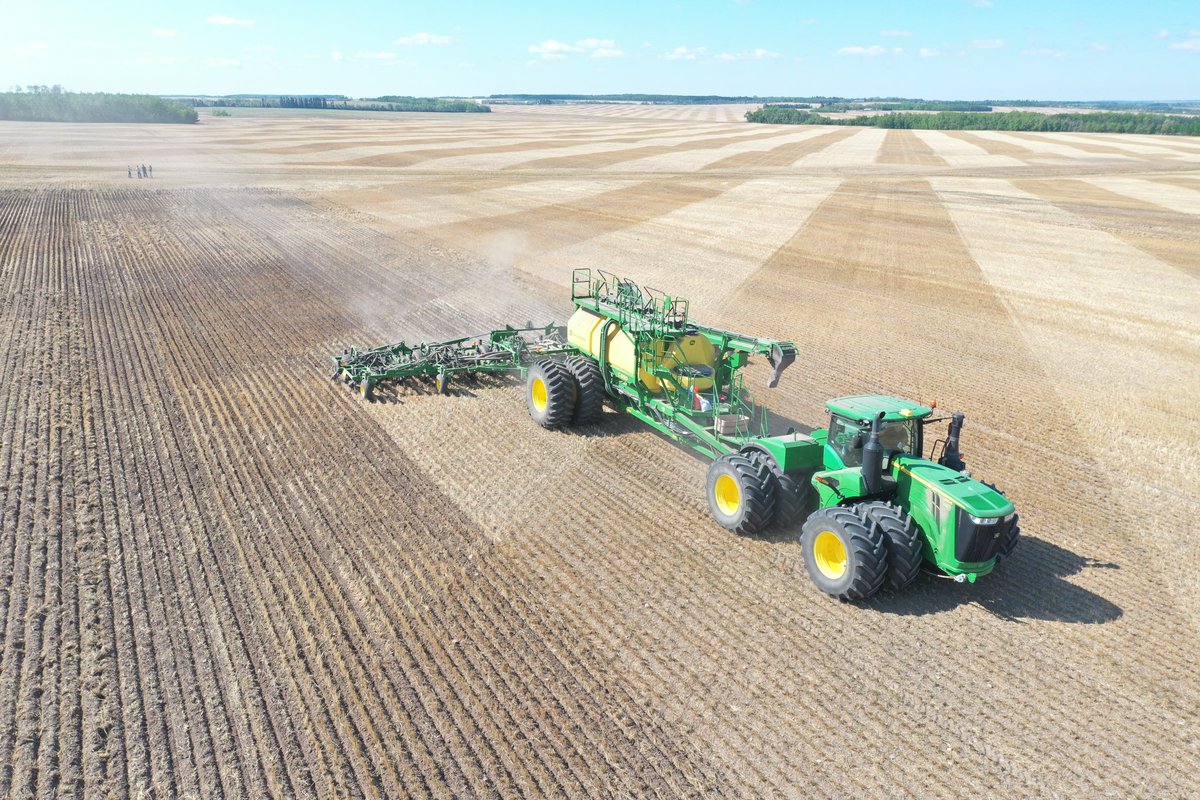 One more #Invigor DST left to seed! Thank you to everyone that we’ve worked with this spring! Hoping these trials turn out better than the burgers I just butchered on the grill.