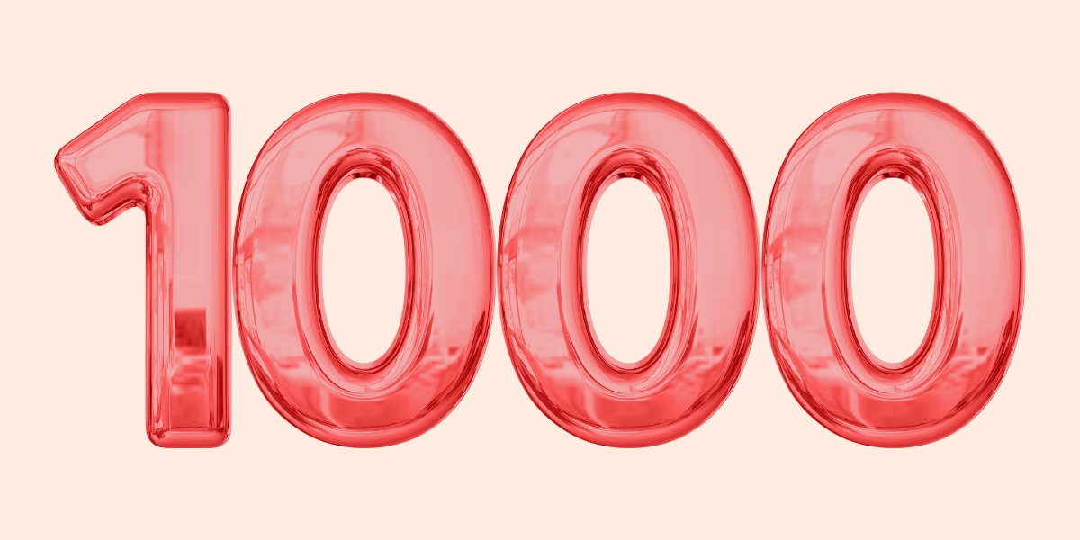 Marking over 1000 Women 🥳 - Where can I start?mailchi.mp/benevolentheal…