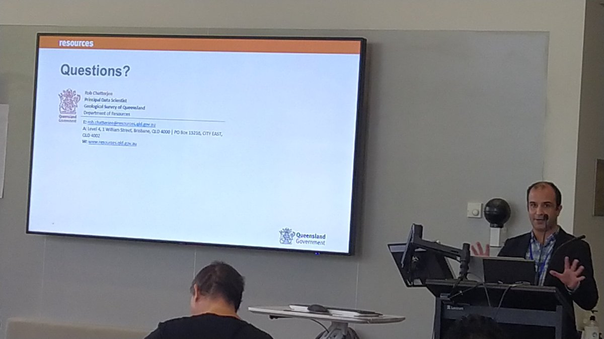 geological survey of Queensland #QLDGov collaboration with QLD unis #RSDF