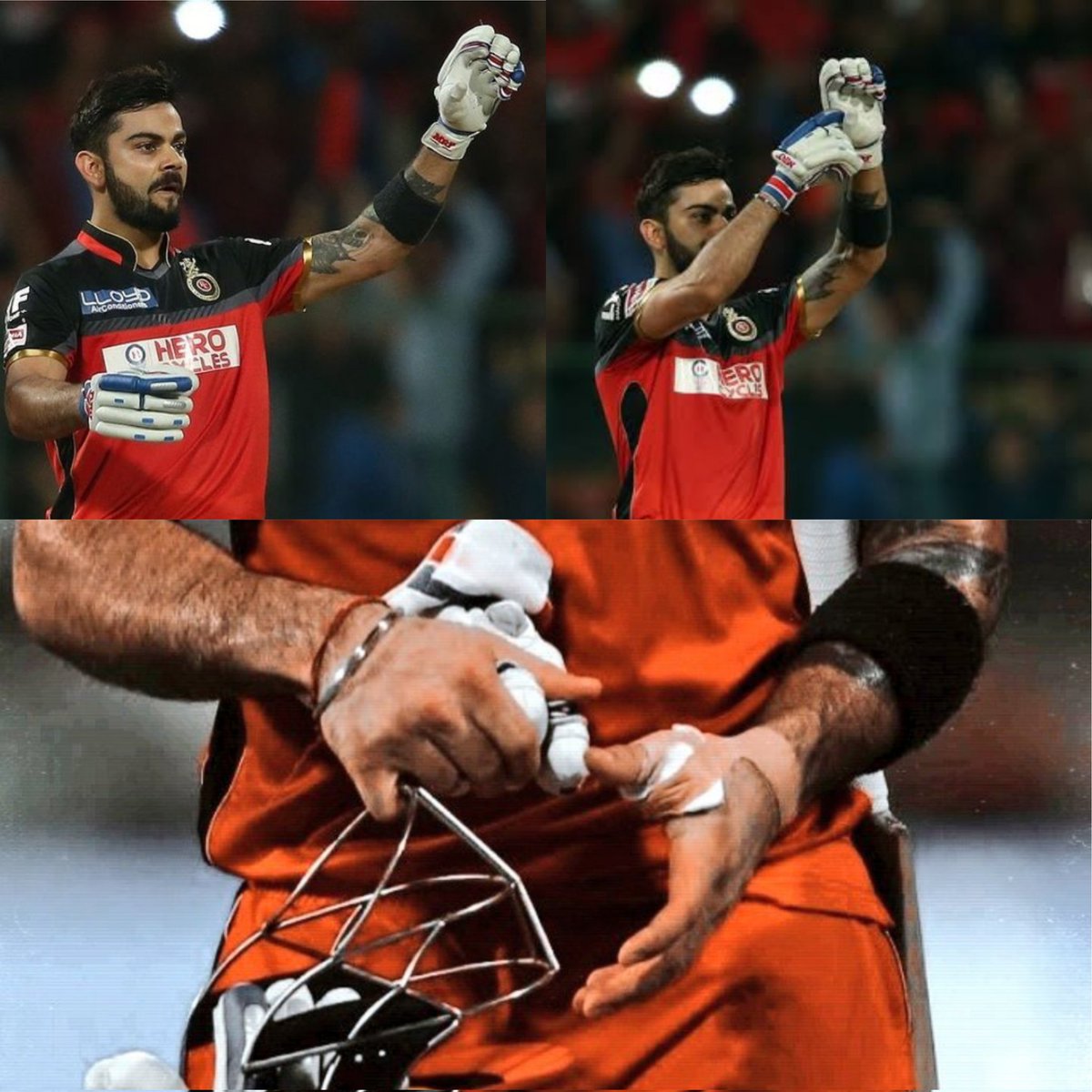 CricCrazyJohns's tweet photo. Virat Kohli smashed 113 runs from 50 balls in a 15 over match on this day in 2016 in IPL.

He played the match with 9 stitches, in a must win game, he showed his grit &amp; determination to the whole world. https://t.co/POgi29ZT9x