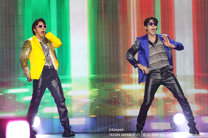 _Kanpen's tweet image. 【『KCON JAPAN 2023』レポ⑤】 
元 #Apeace の #ウォンシク と #スンヒョク の二人で結成
ボーイズユニット TMC（#ティエムシ）がコンベンションに３日間登場！

■レポ
kanpen.asia/archives/65121

#TMC #티엠씨
#WONSIK #원식
#SeungHyuk #승혁

#KCONJAPAN2023 #KCON 
#KCON2023JAPAN