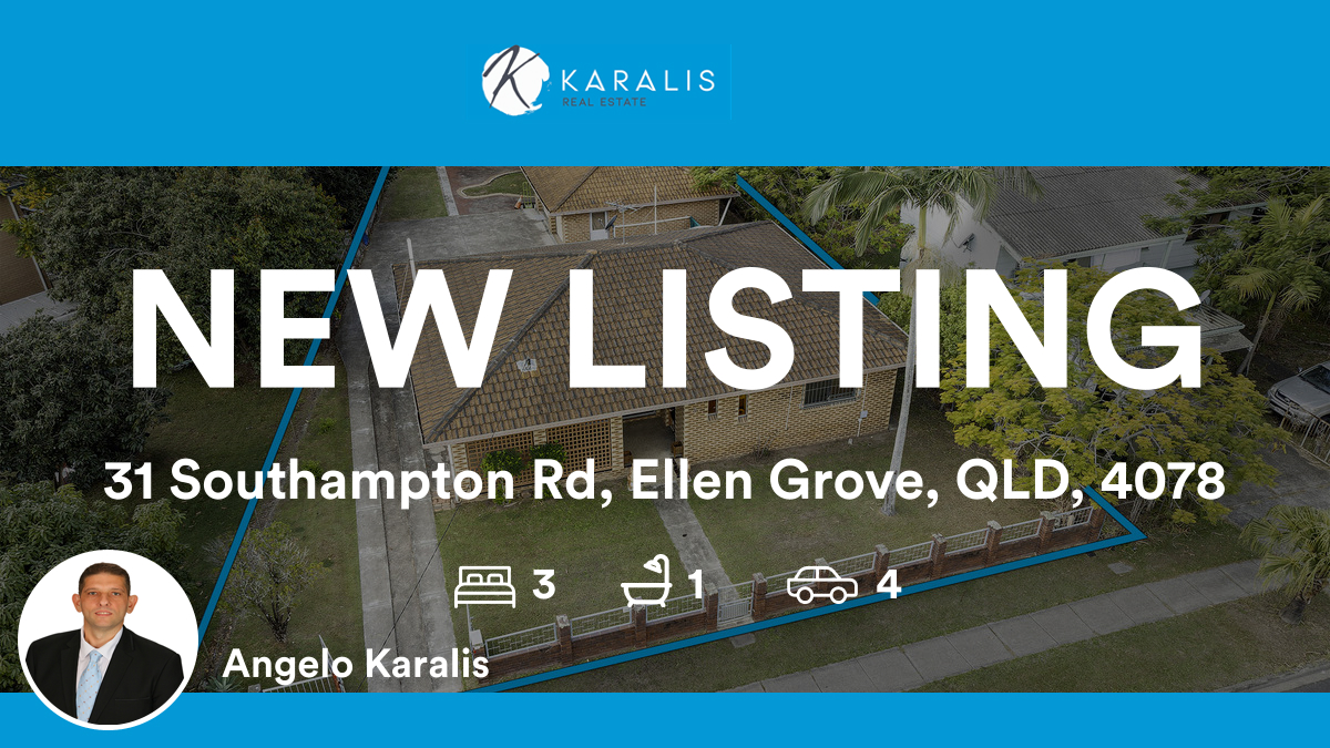 RealEstate4122's tweet photo. 🛌 3 🛀 1 🚘 4
📍 31 Southampton Rd, Ellen Grove, QLD, 4078

Our agent’s latest listing on RateMyAgent

https://t.co/pVXYA6fcfu

...
#ratemyagent #realestate #Karalis_Real_Estate https://t.co/UqDP1JRHki