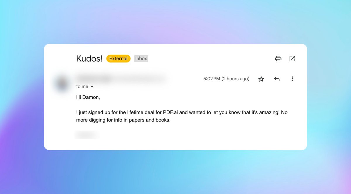 damengchen's tweet image. No more digging for info in papers and books with pdf.ai 🔥