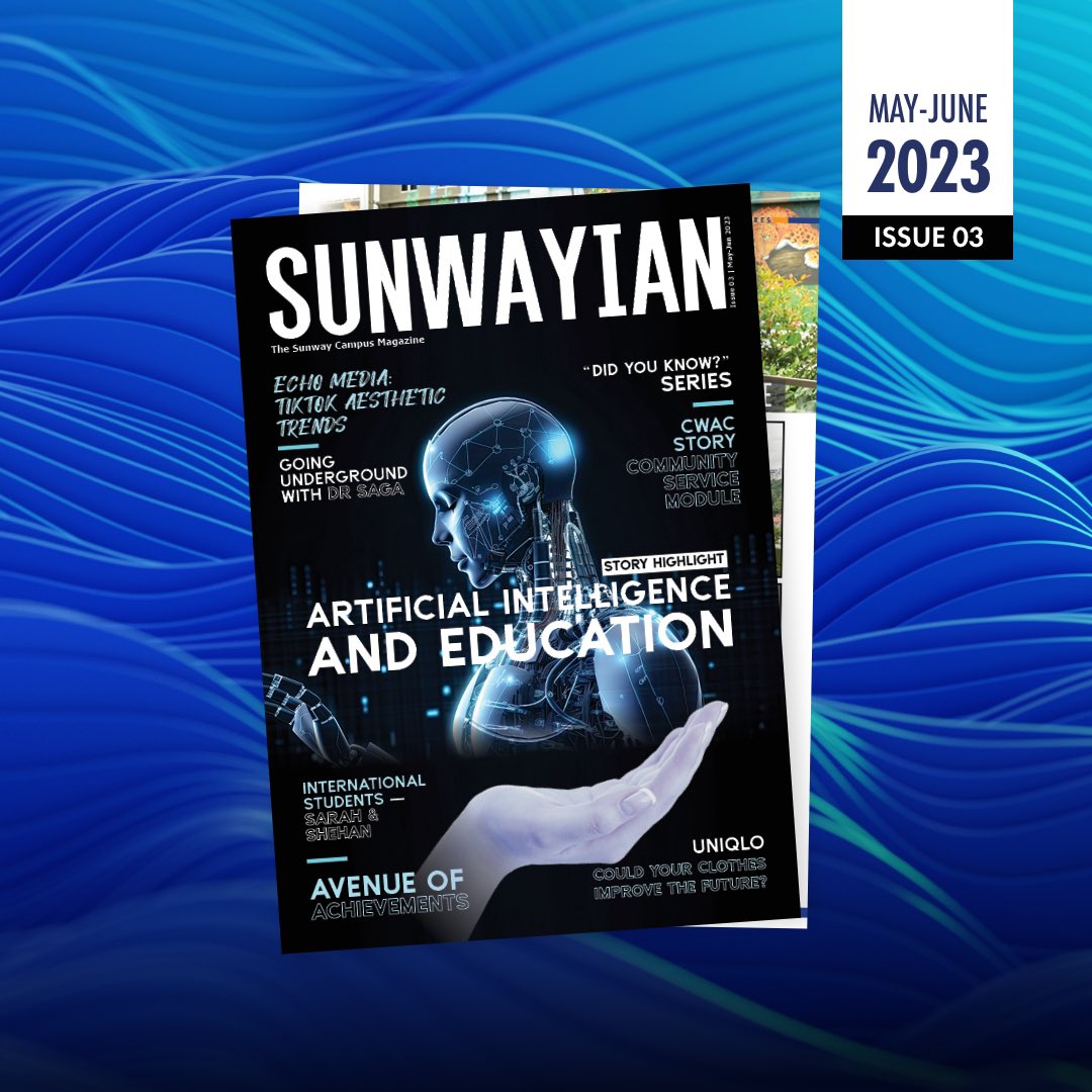 SunwayU's tweet photo. Lo and behold the The Sunwayian Magazine Issue 03 (May-June 2023) is out! 🙌

You can also win Sunway Lagoon Annual Pass by joining in the Snap and Win contest! For more details, refer to the second last page of the magazine.

Read it here: https://t.co/fKX5SbmGIl 

#AClassAbove https://t.co/1P7HbVy1oR